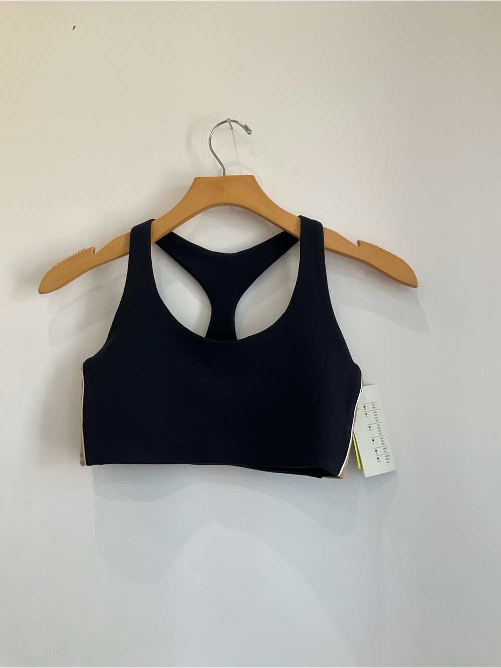 all in motion Black Racerback Seamless Sports Bra